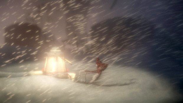 Yarny Snow Lantern