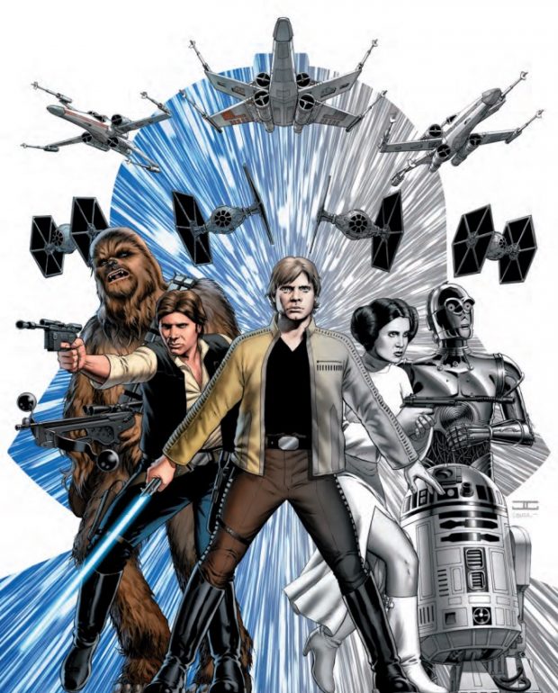 Star Wars #1 Cassaday Premiere Variant – von John Cassaday, Farben von Laura Martin