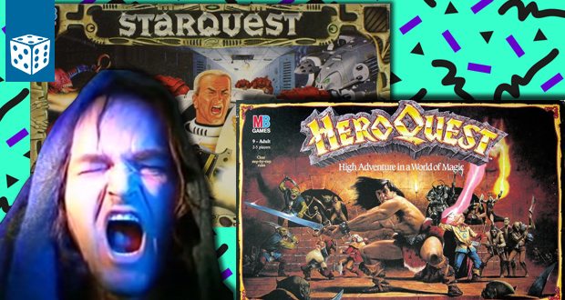 Special: Brettspiele der 80er und 90er (HeroQuest, StarQuest & Atmosfear)